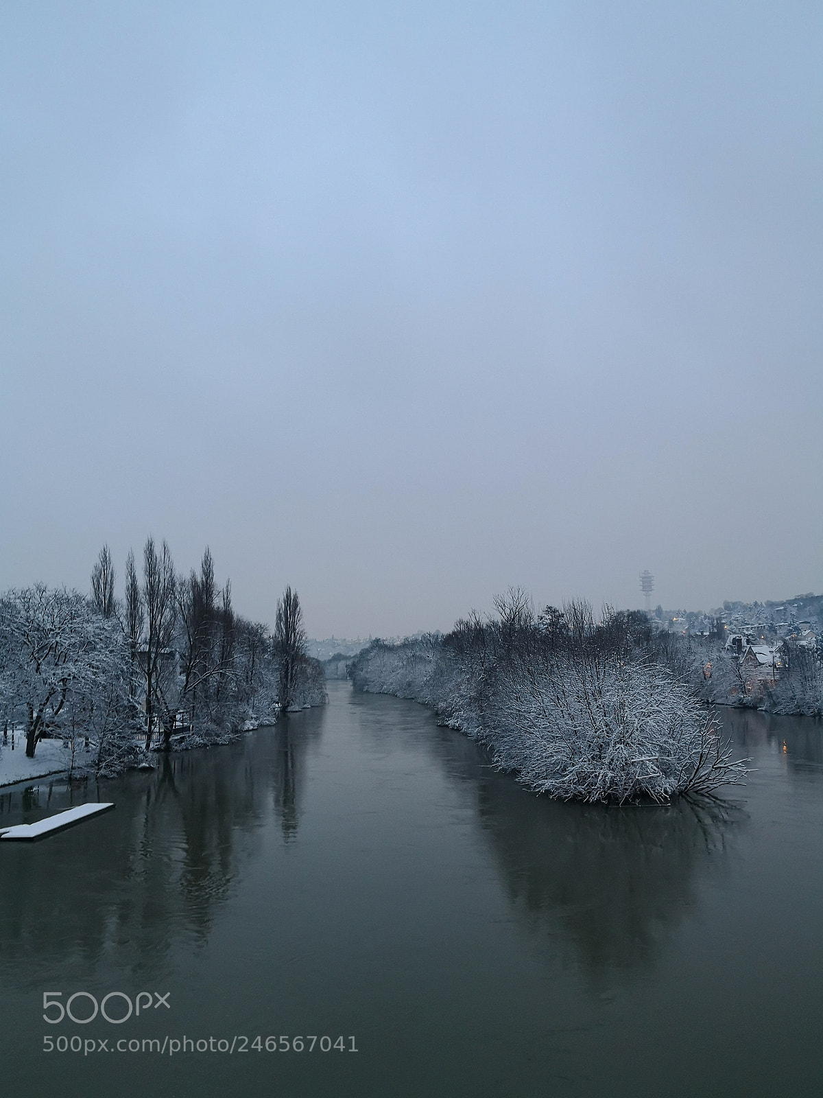 HUAWEI Mate 10 Pro sample photo. Neige à chennevières photography