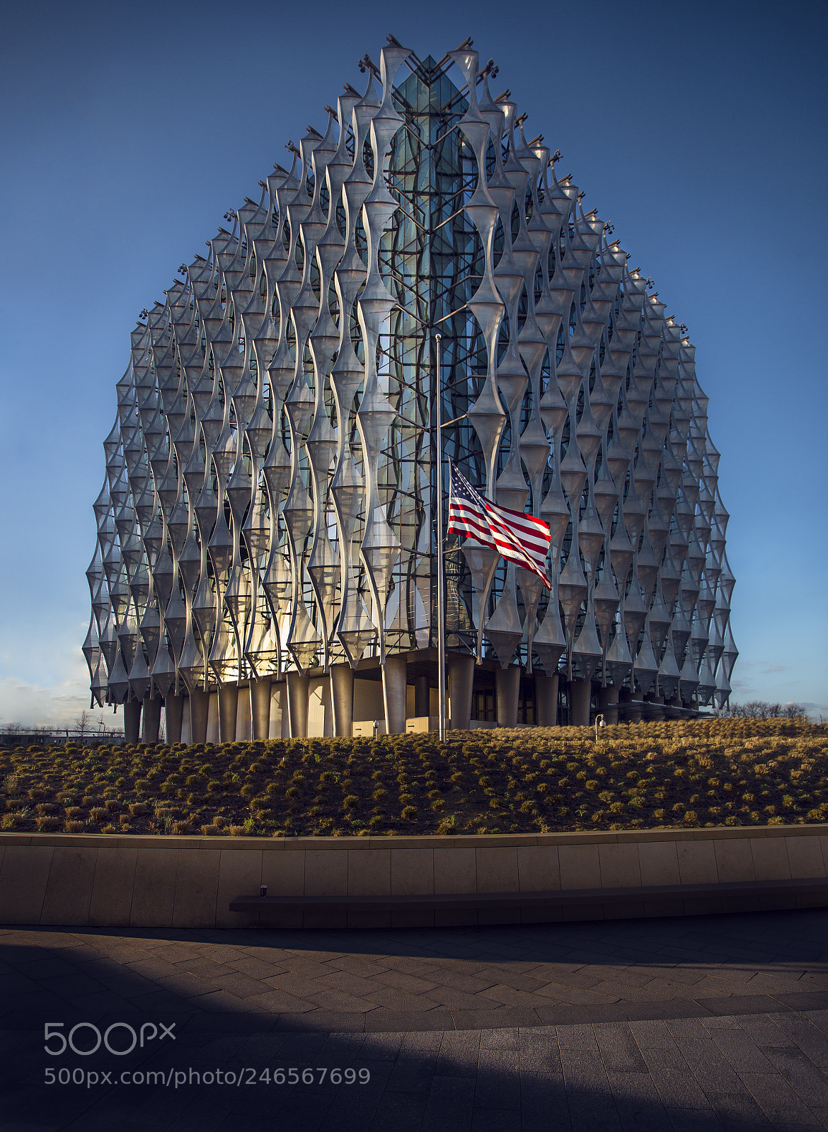 Canon EOS 6D sample photo. New american embassy london photography
