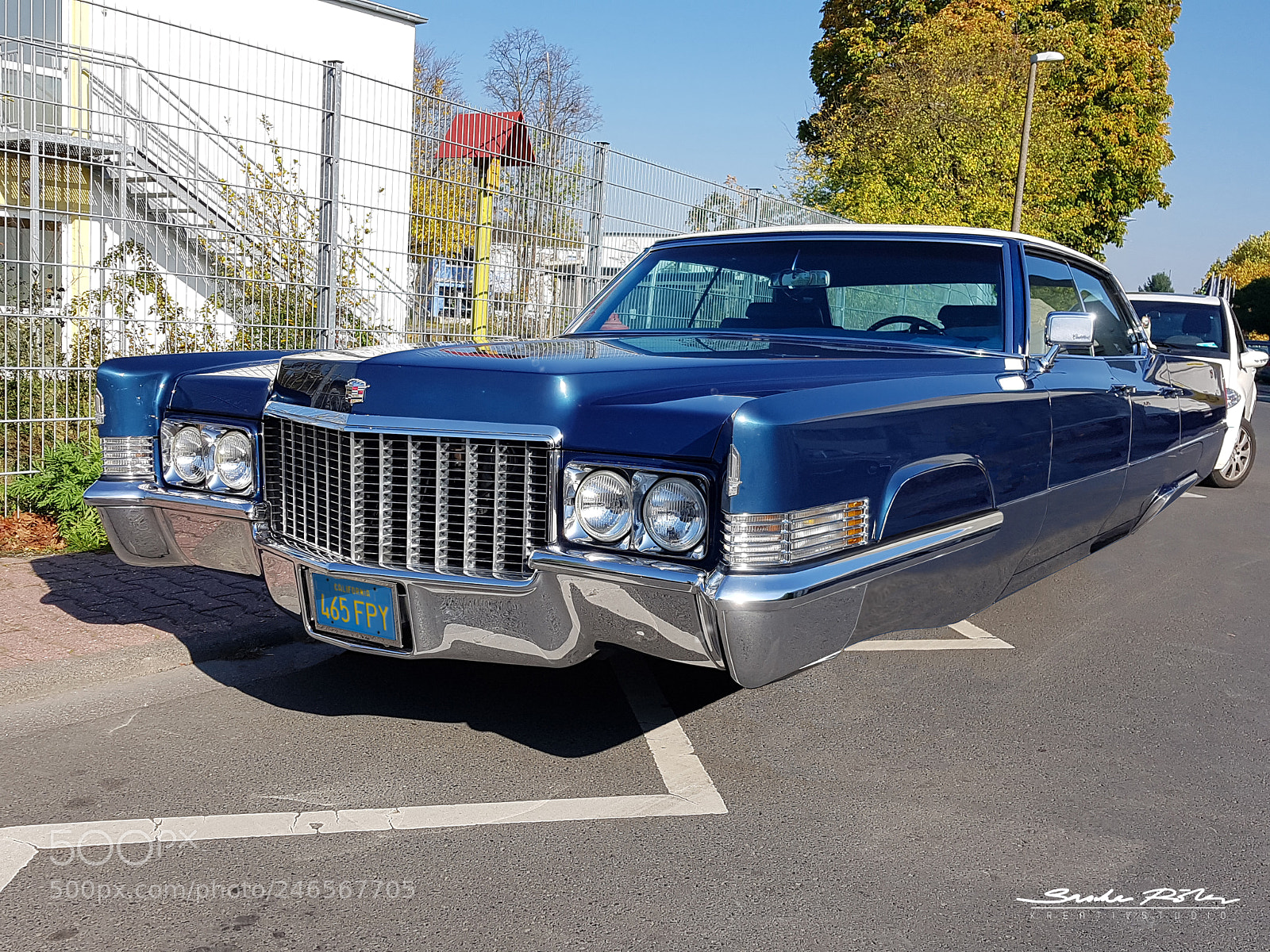 Samsung Galaxy S7 Edge sample photo. 1970 cadillac deville hover sedan photography