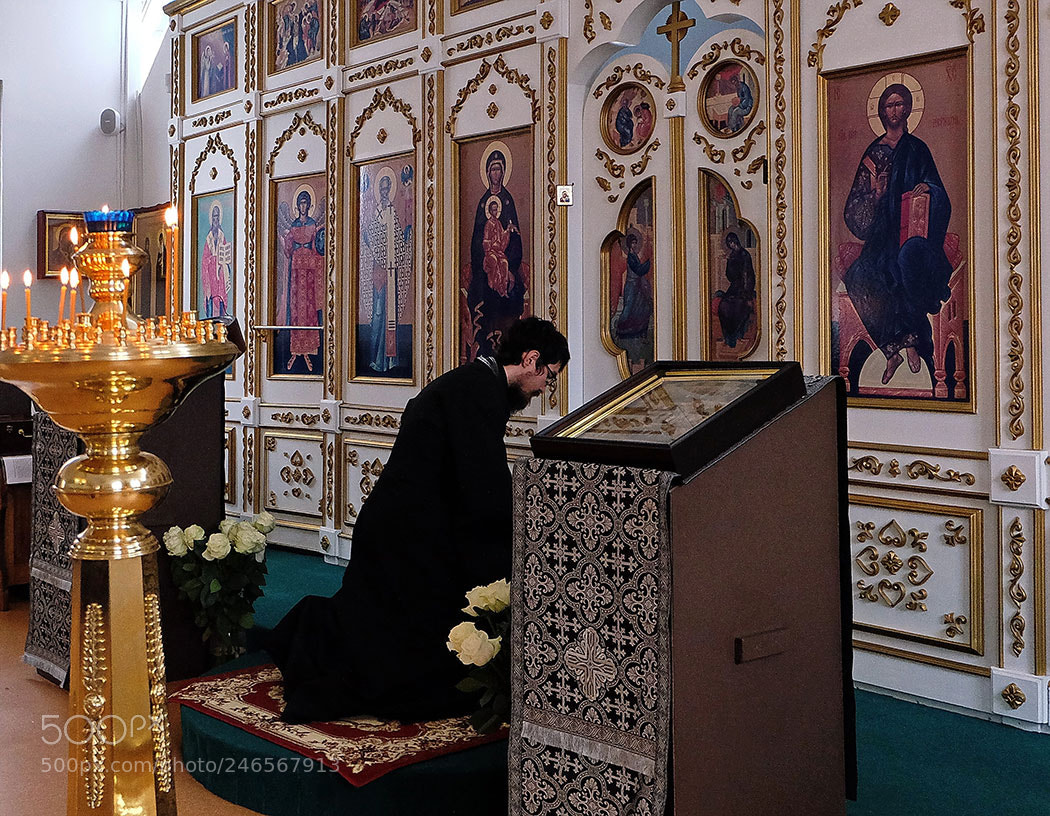 Fujifilm X-M1 sample photo. Orthodoxy. february 18, 2018 forgiveness sunday. photography