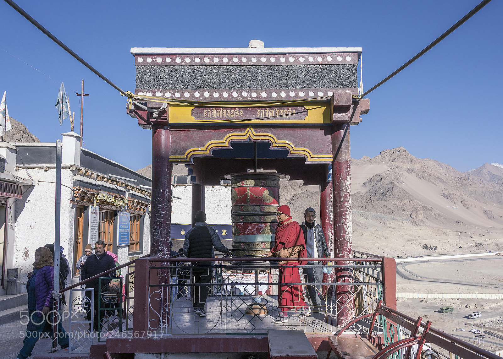 Nikon D810 sample photo. Spinning the giant prayer photography