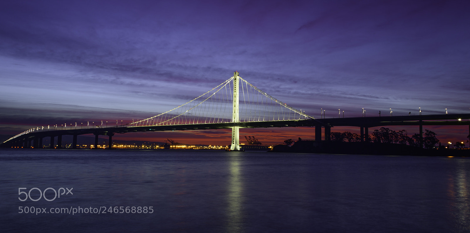 Nikon D850 sample photo. Bay bridge sunrise photography