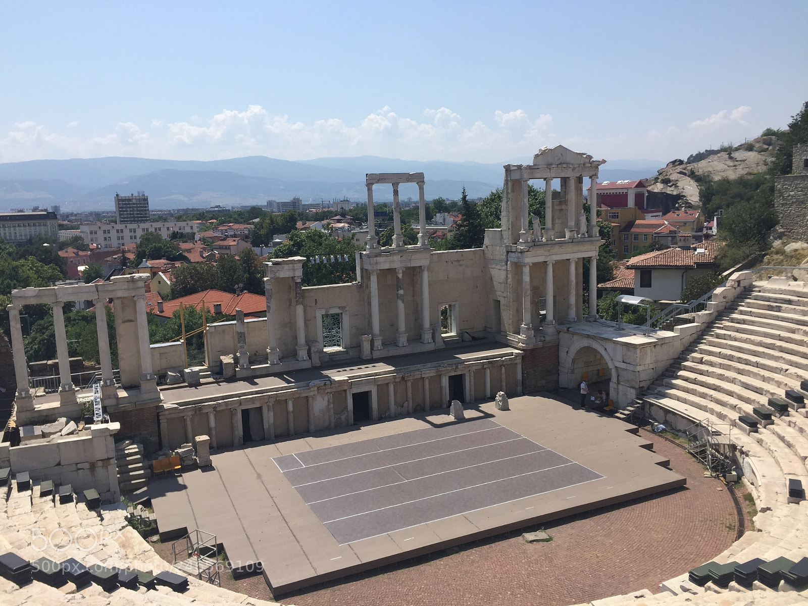 Apple iPhone 6 sample photo. Amphitheater, plovdiv, bulgaria photography