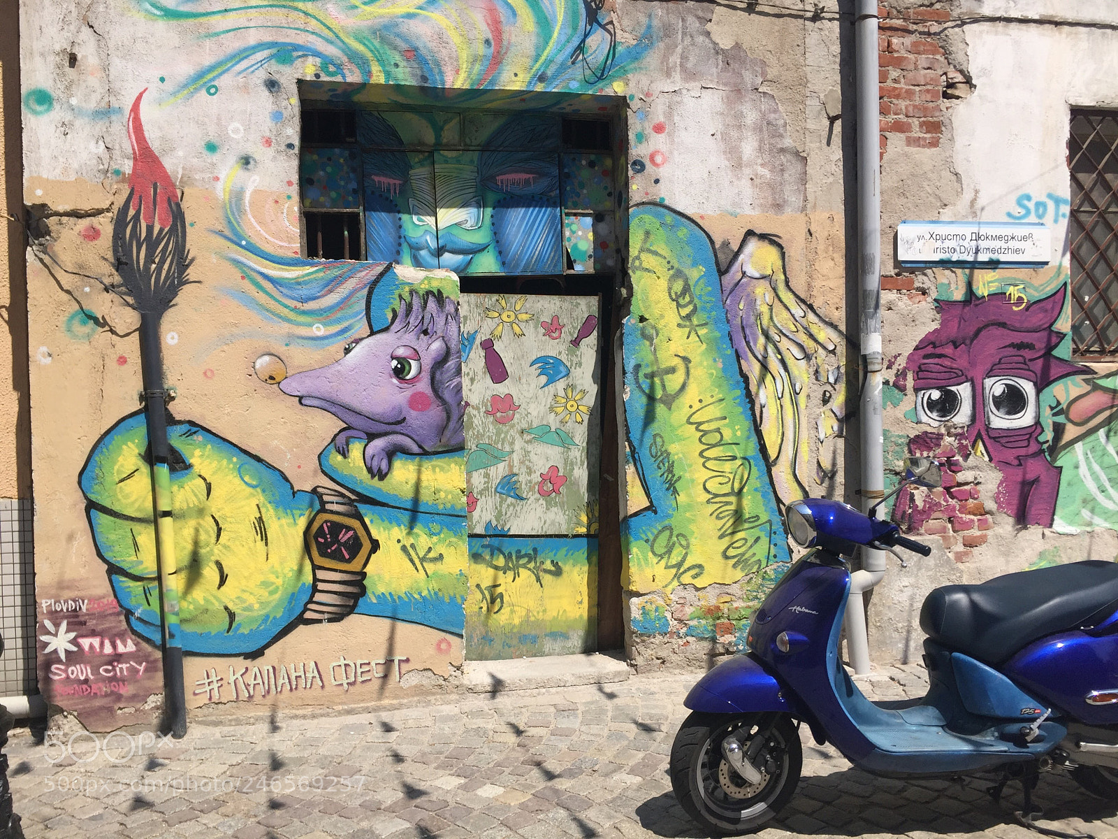 Apple iPhone 6 sample photo. Street art, plovdiv, bulgaria photography