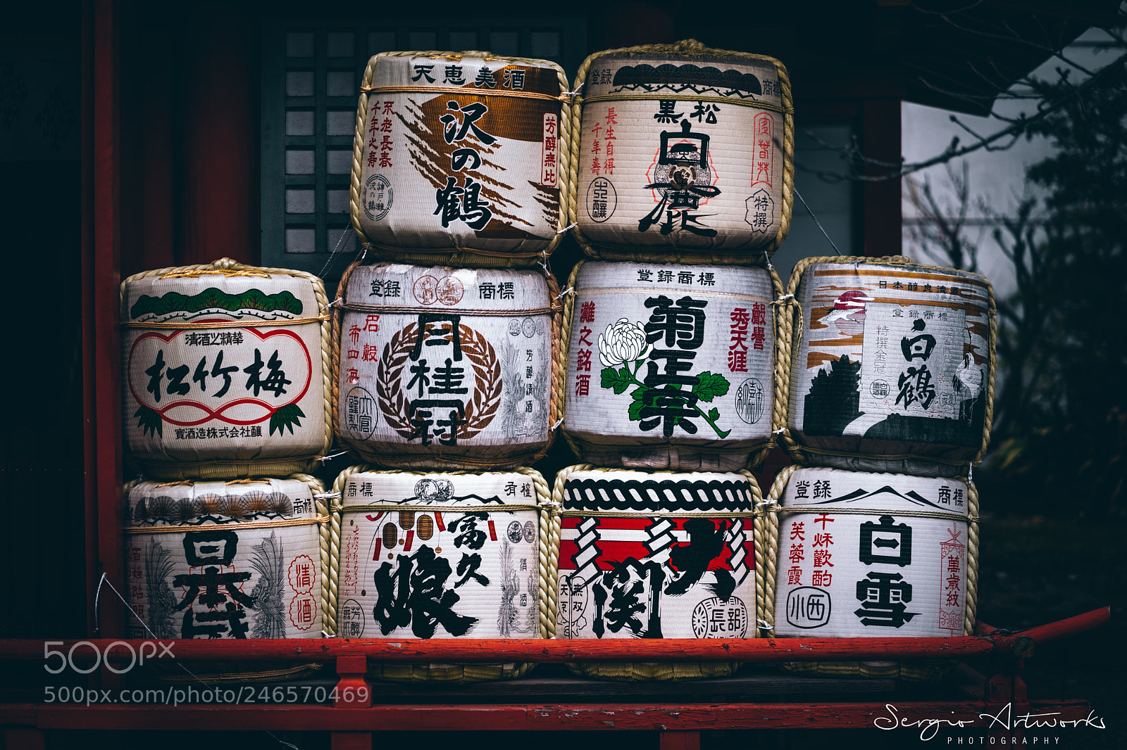 Sony a7 II sample photo. Goryo shrine, osaka photography