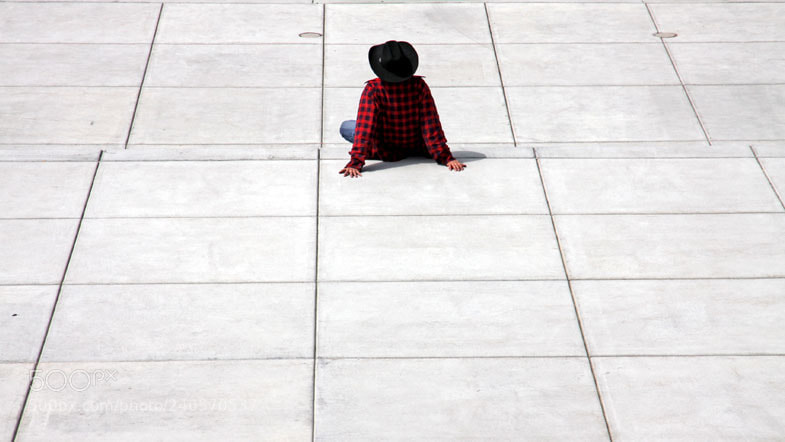 Canon EOS 50D sample photo. Lonely cowboy photography