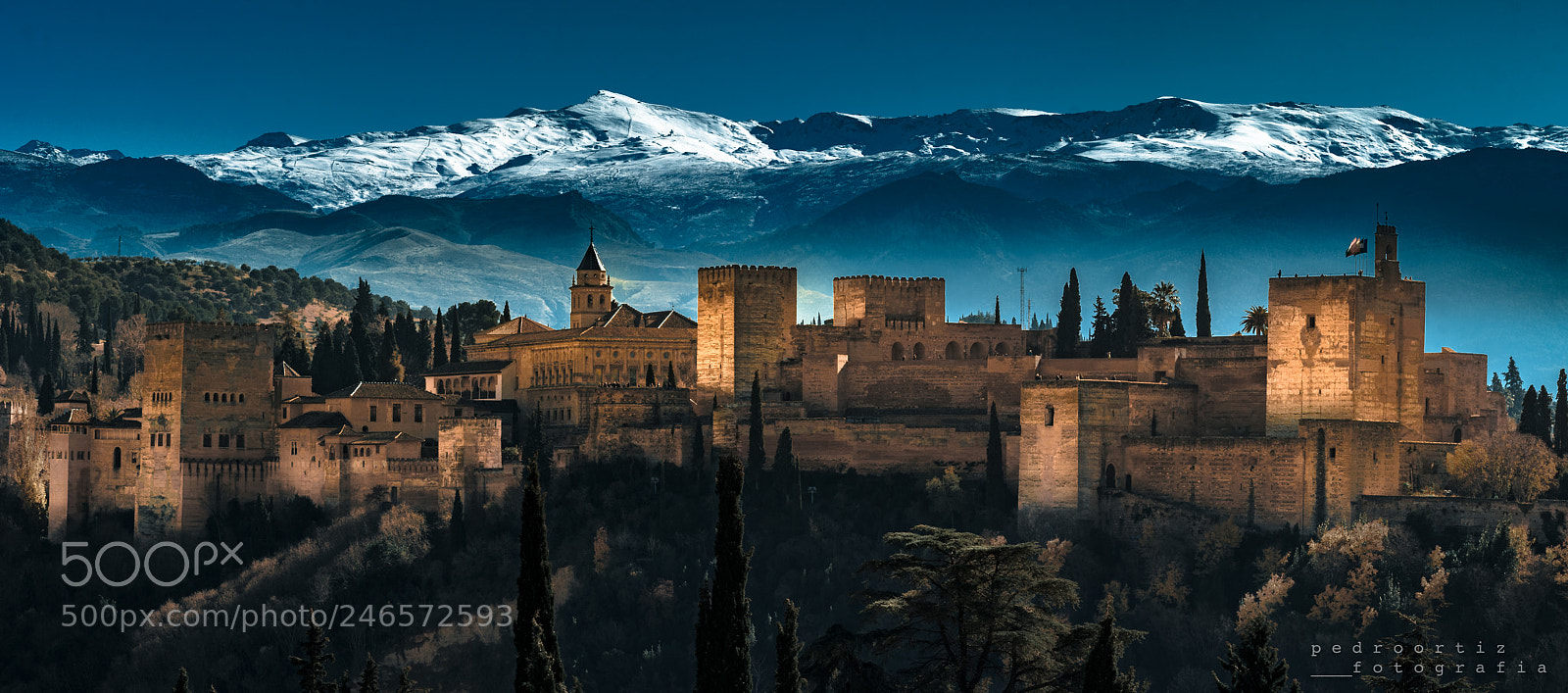 Nikon D7100 sample photo. Alhambra de granada photography