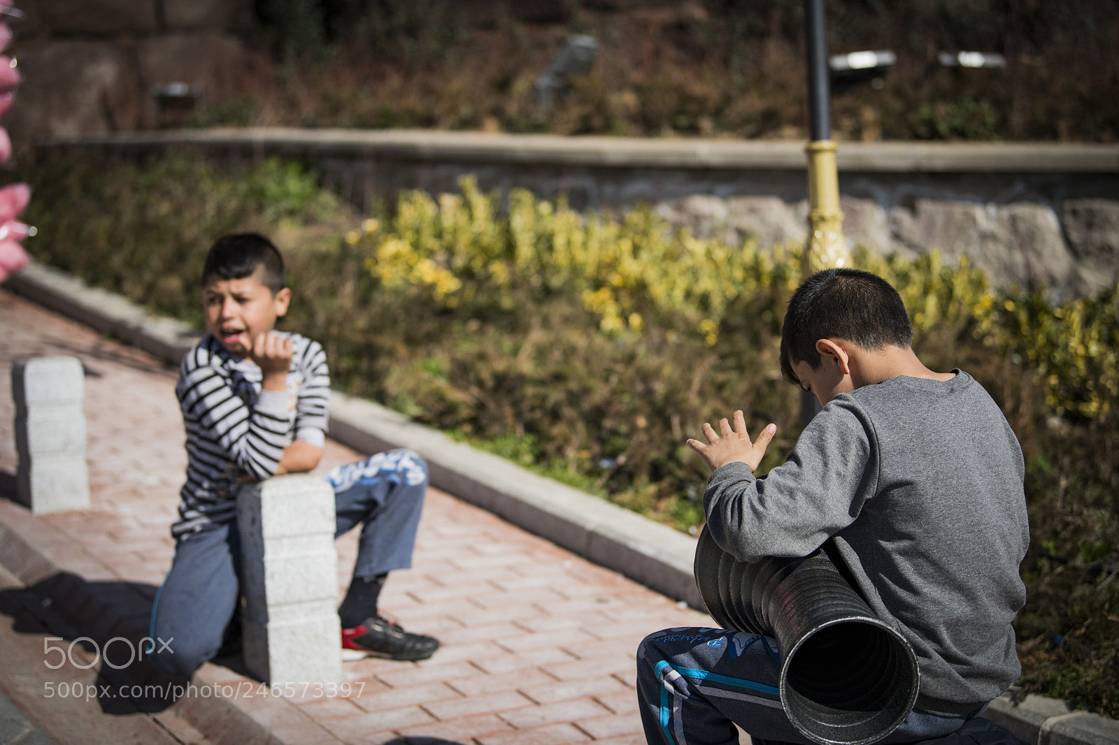 Nikon D850 sample photo. Street child photography