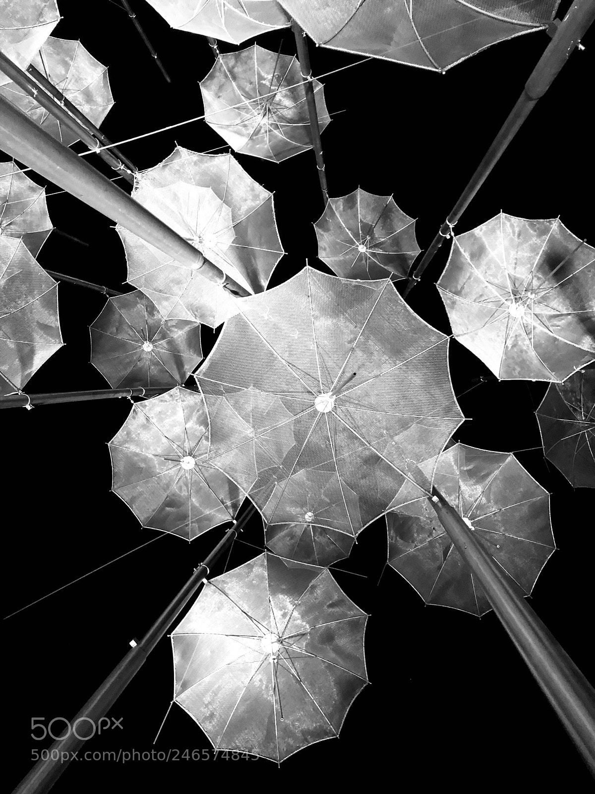 Apple iPhone X sample photo. Under the umbrellas photography