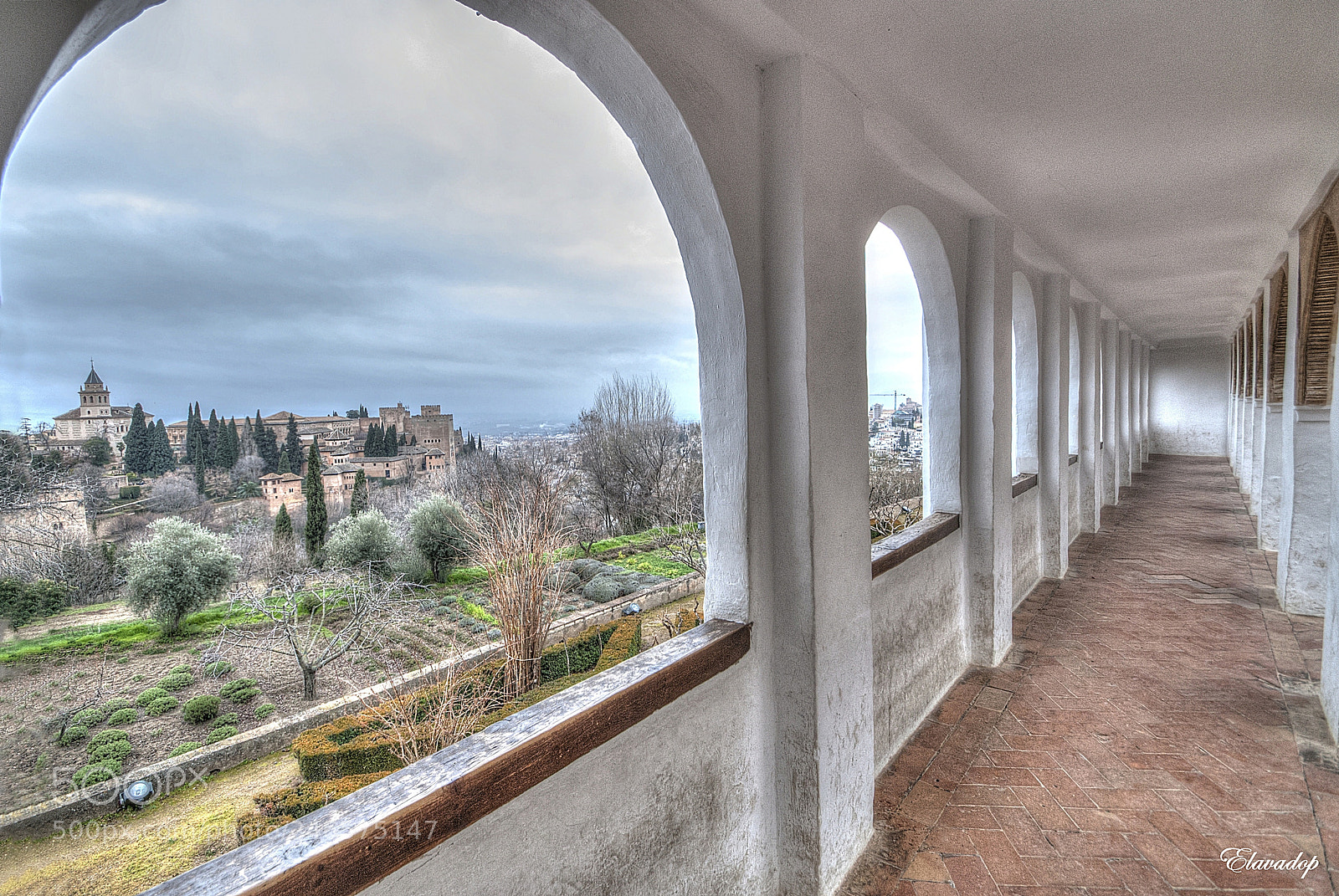 Nikon D3000 sample photo. Granada alhambra photography
