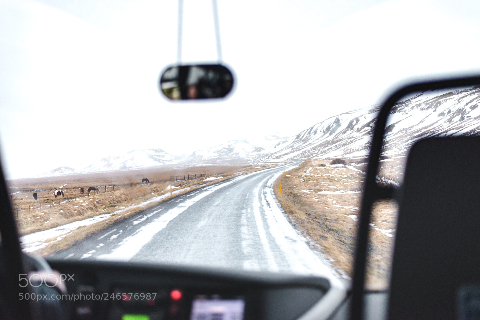 Nikon D610 sample photo. Frozen roads of iceland. photography