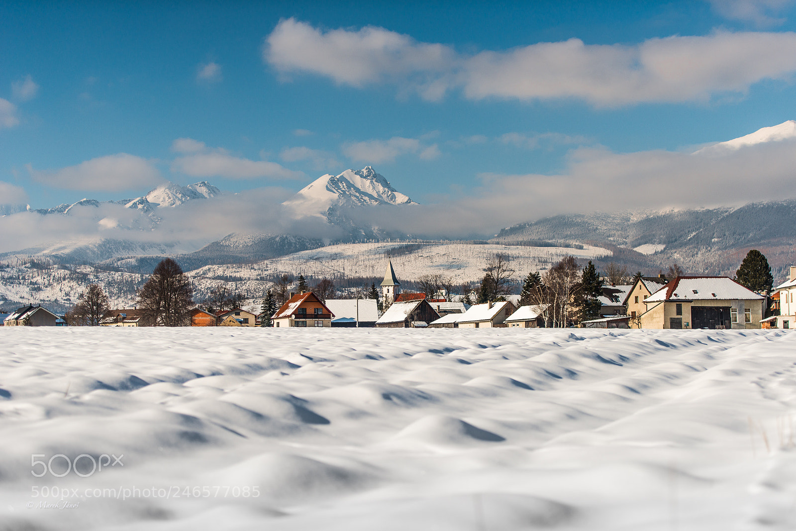 Nikon D800 sample photo. Mengusovce village photography