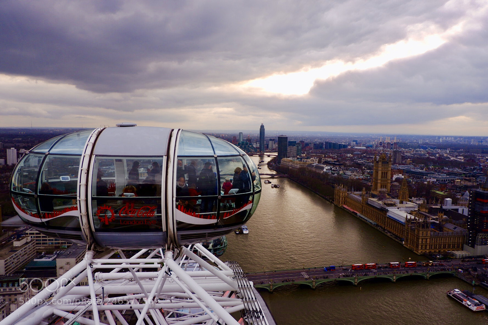 Fujifilm X-A3 sample photo. Bird view from london photography