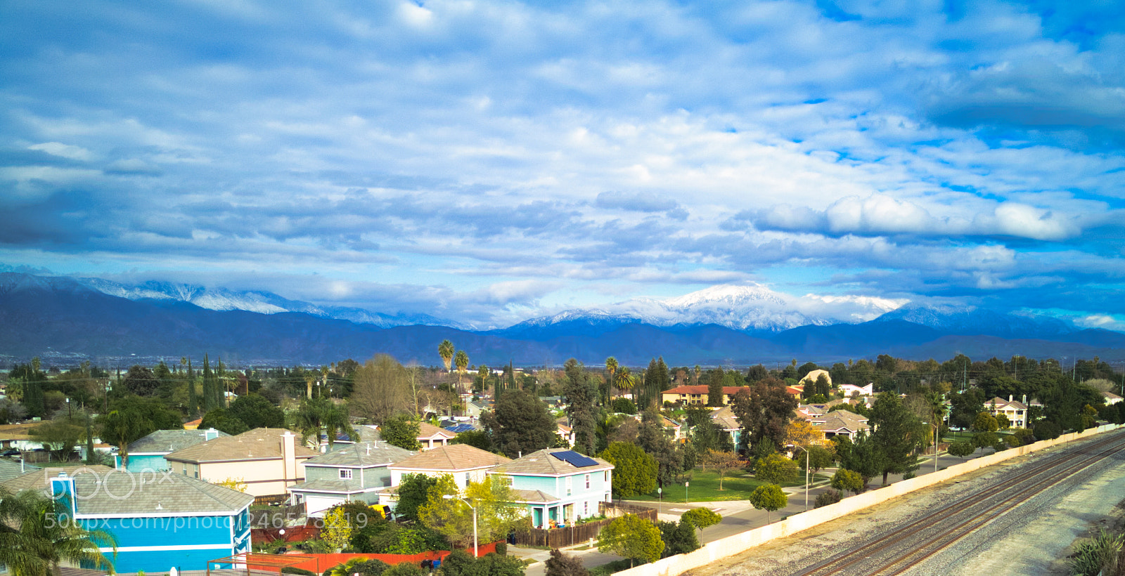 DJI FC220 sample photo. Suburban photography