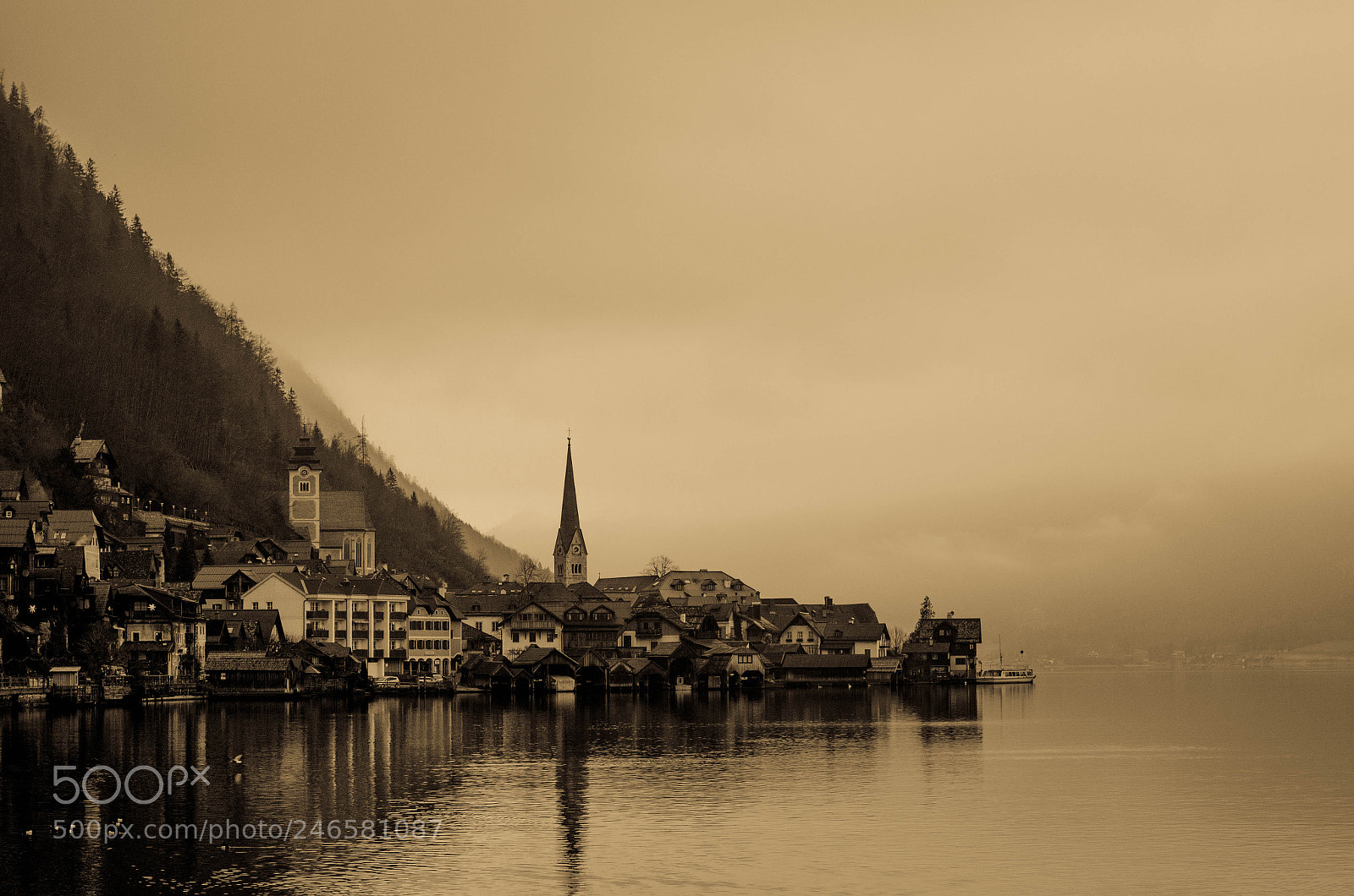 Nikon D5100 sample photo. Village of hallstatt, austria. photography