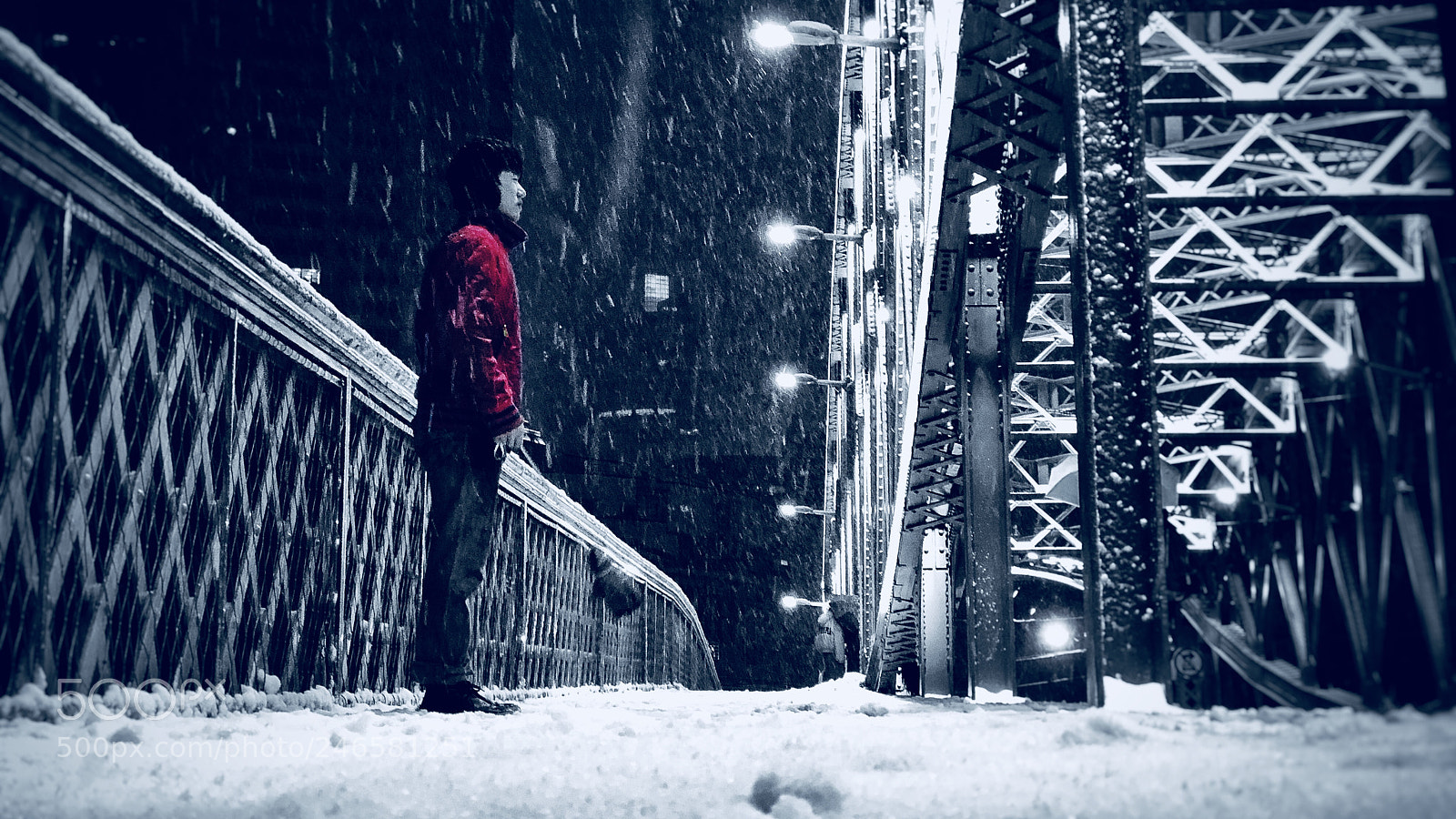 Apple iPhone 8 Plus sample photo. In the snow photography