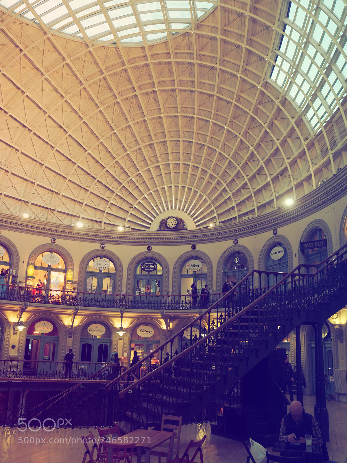 Olympus PEN-F sample photo. Corn exchange i photography