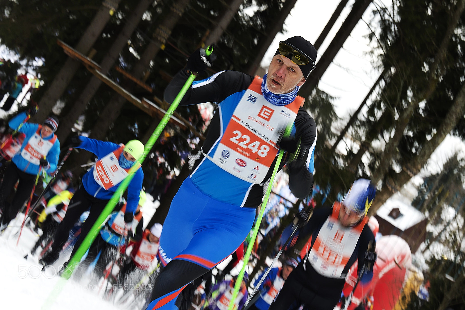 Nikon D4S sample photo. Race (jizerská padesátka) photography
