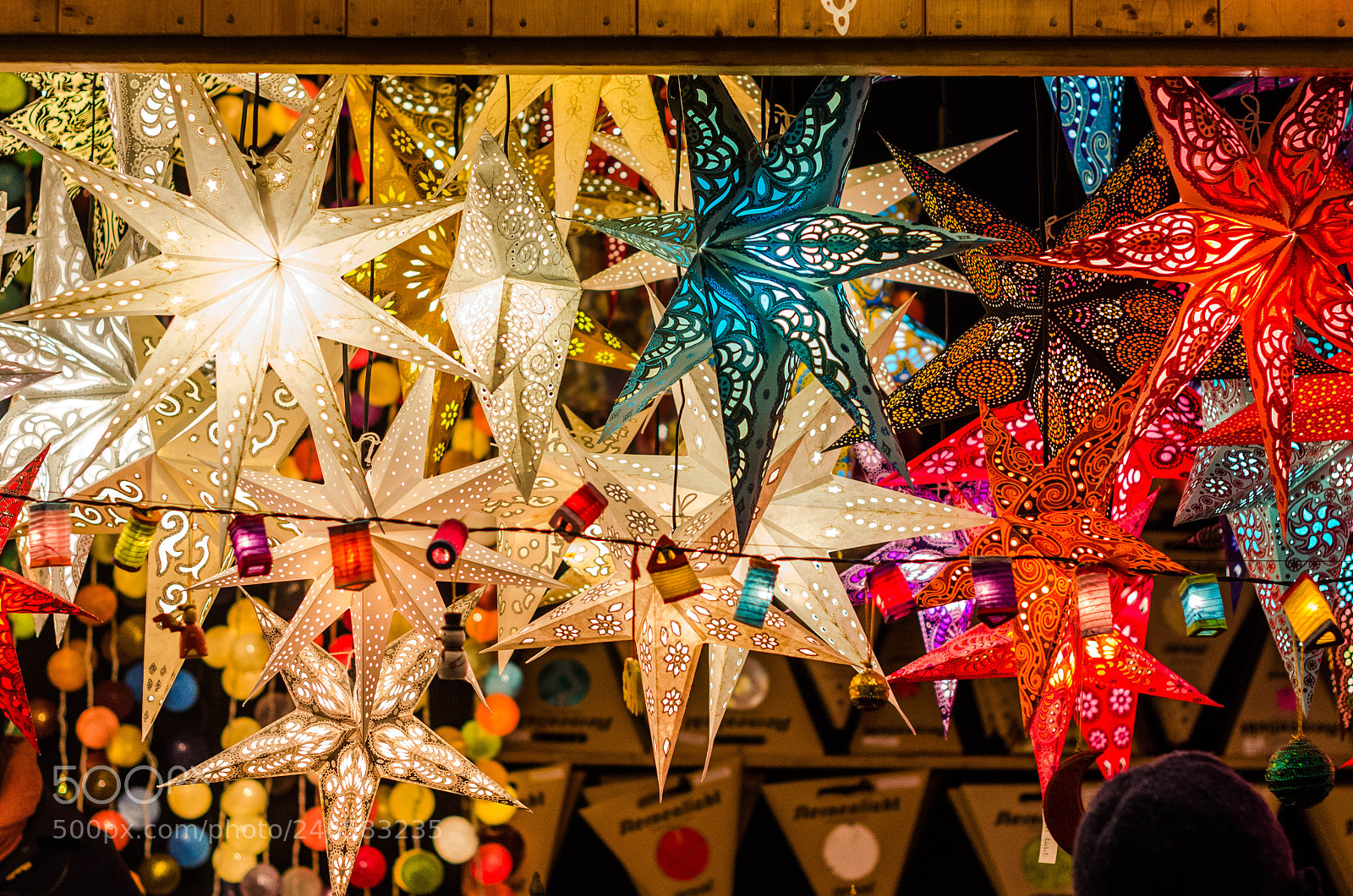 Nikon D5100 sample photo. Christmas market photography