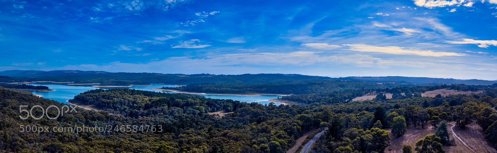 DJI FC220 sample photo. Cardinia reservoir photography