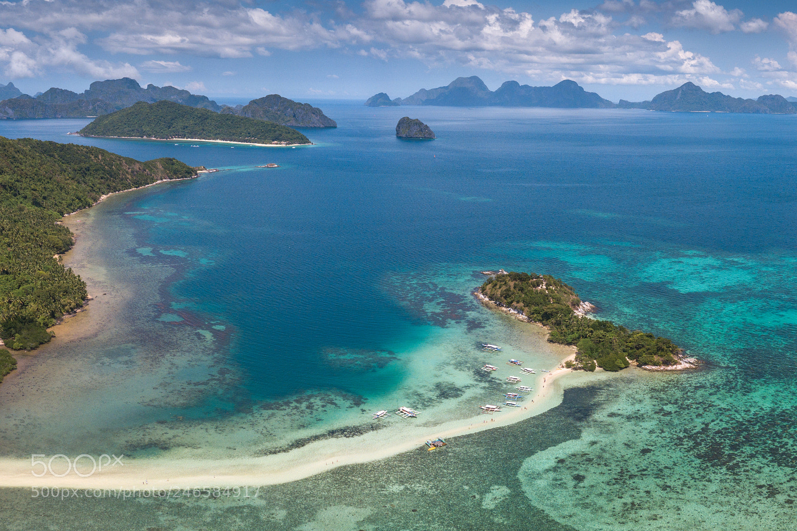 DJI FC220 sample photo. Snake island, el nido photography