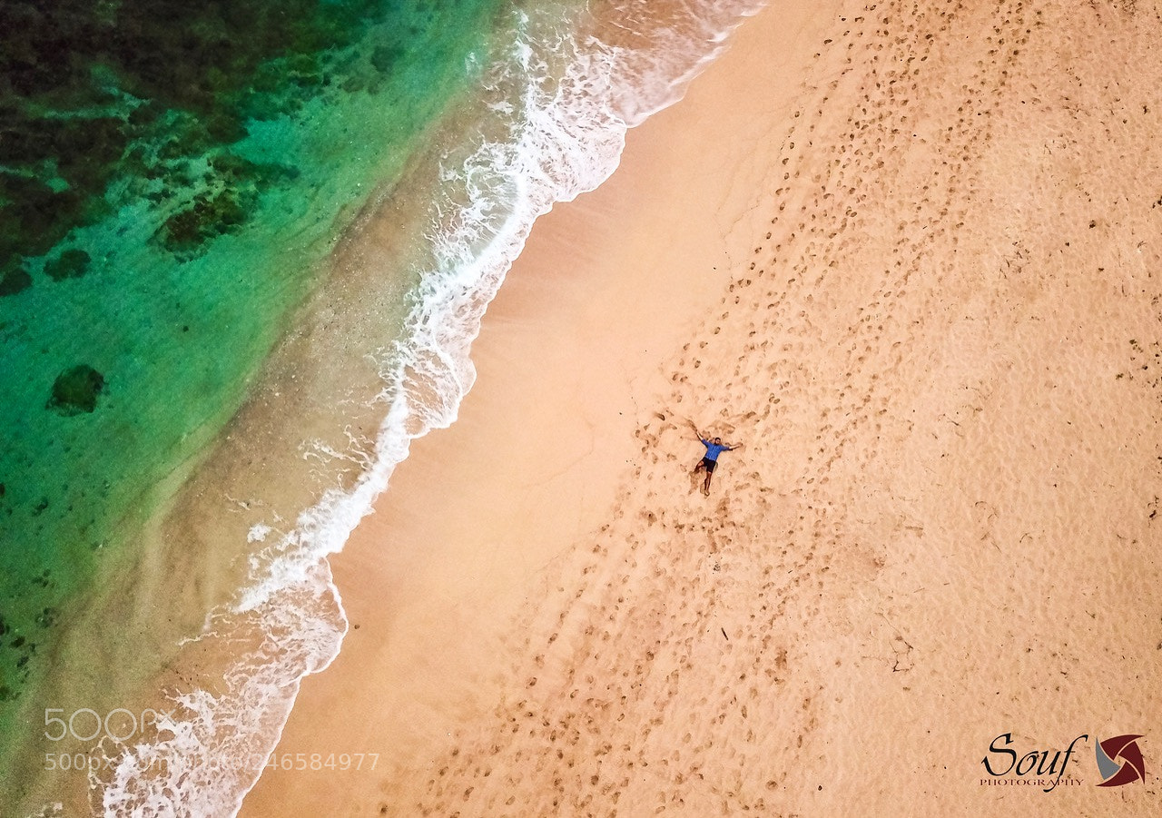 DJI FC220 sample photo. Life is a beach photography