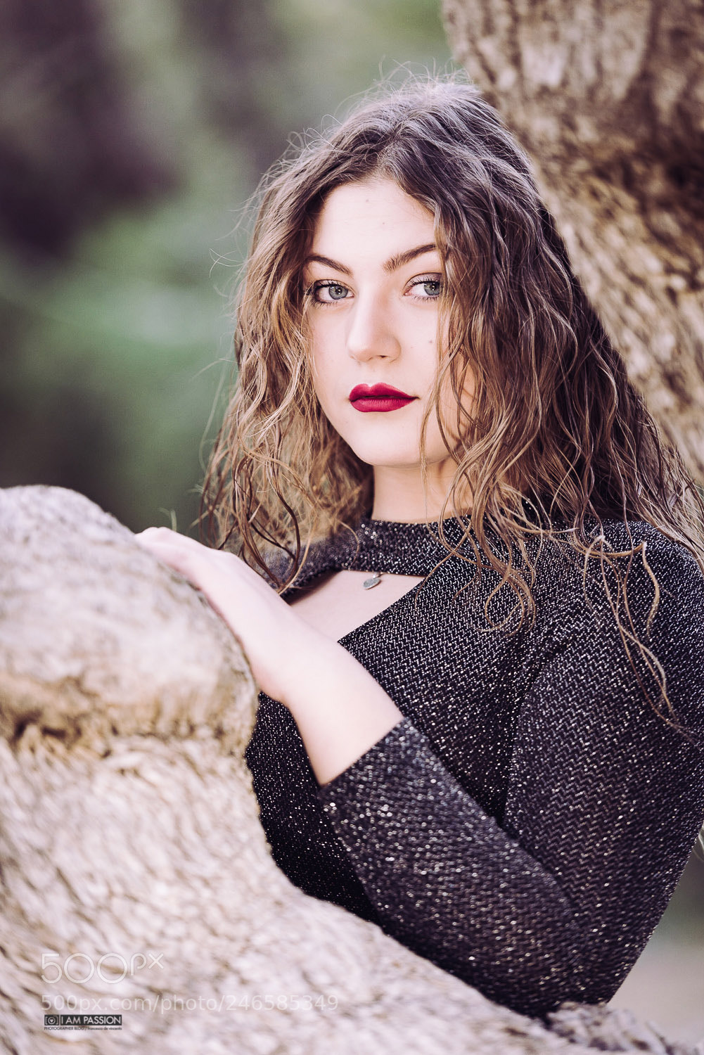 Nikon D600 sample photo. Red lipstick photography
