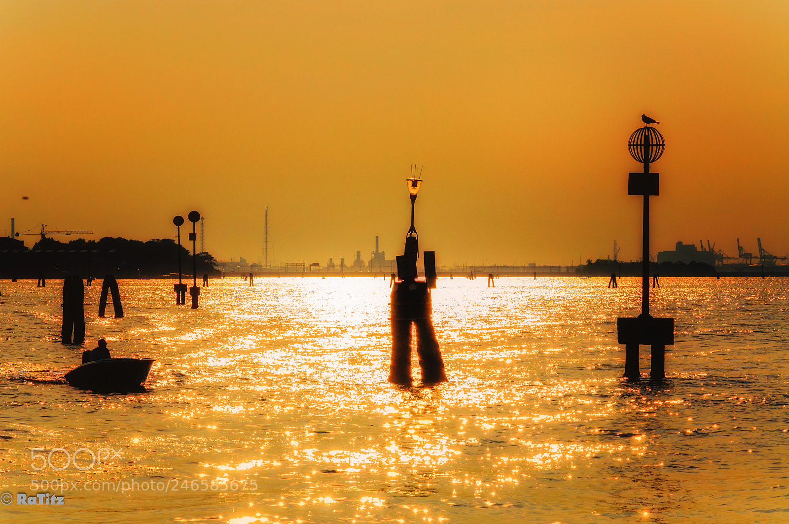 Nikon D90 sample photo. Sundowner at venice photography