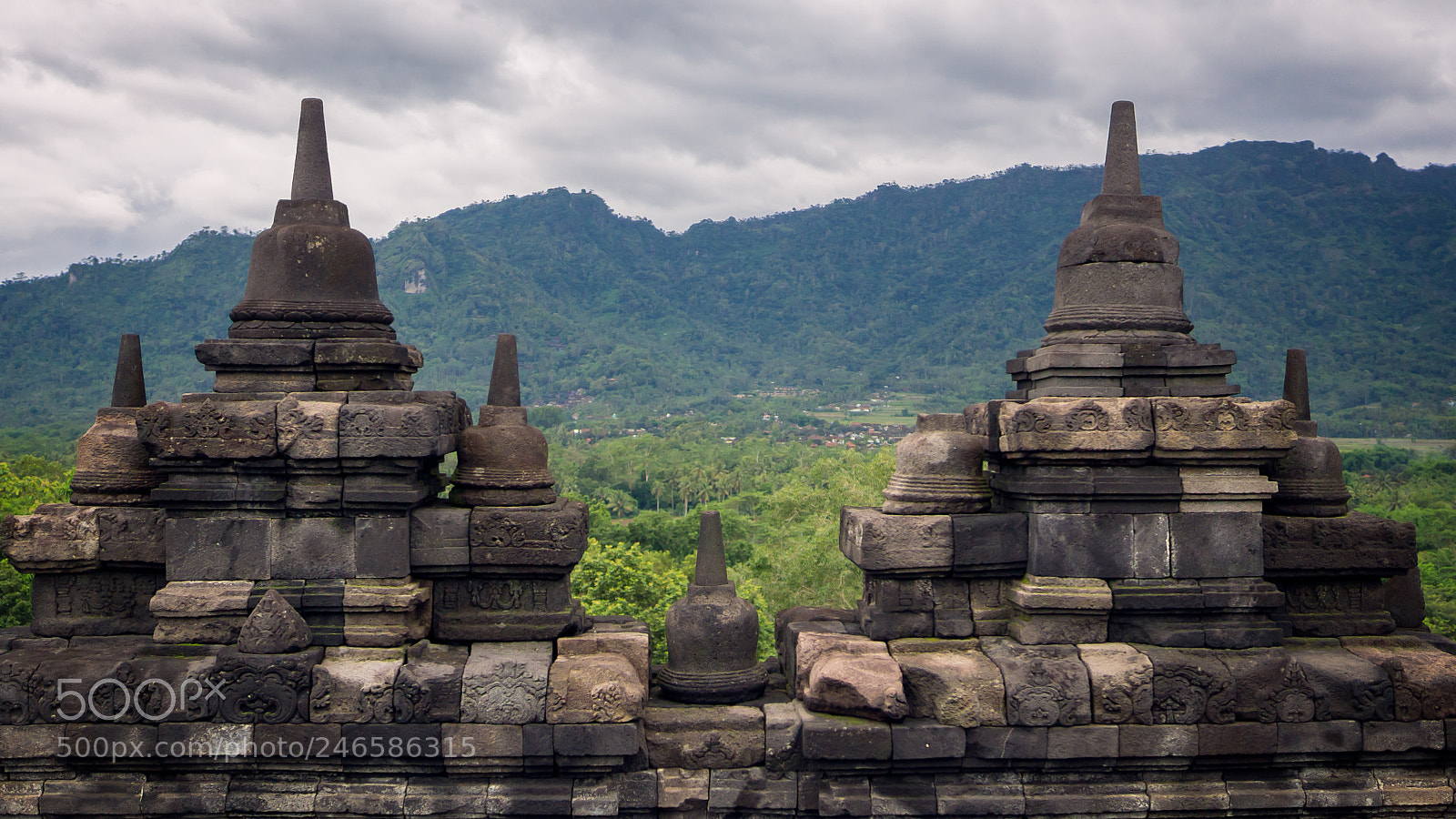 Sony SLT-A77 sample photo. Borobudur wall photography