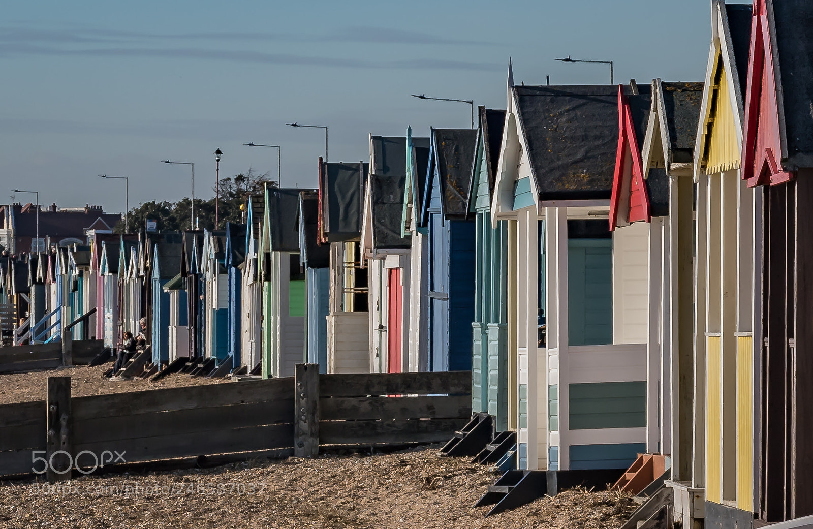 Canon EOS 7D Mark II sample photo. Beach huts photography
