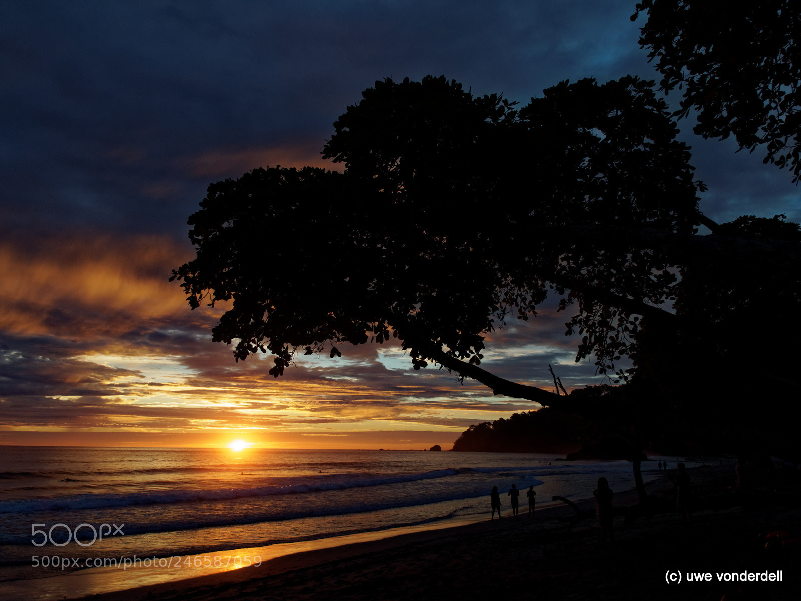 Olympus OM-D E-M1 sample photo. Sunset on manuel antonio photography