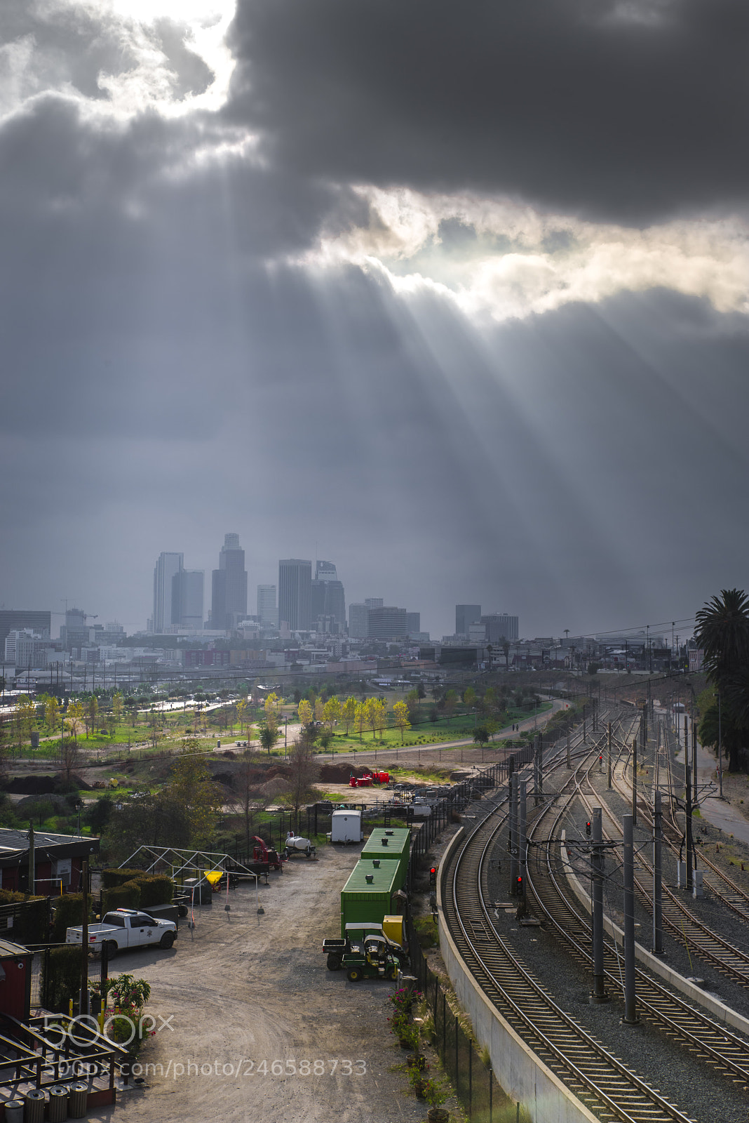 Pentax K-1 sample photo. City of angels photography