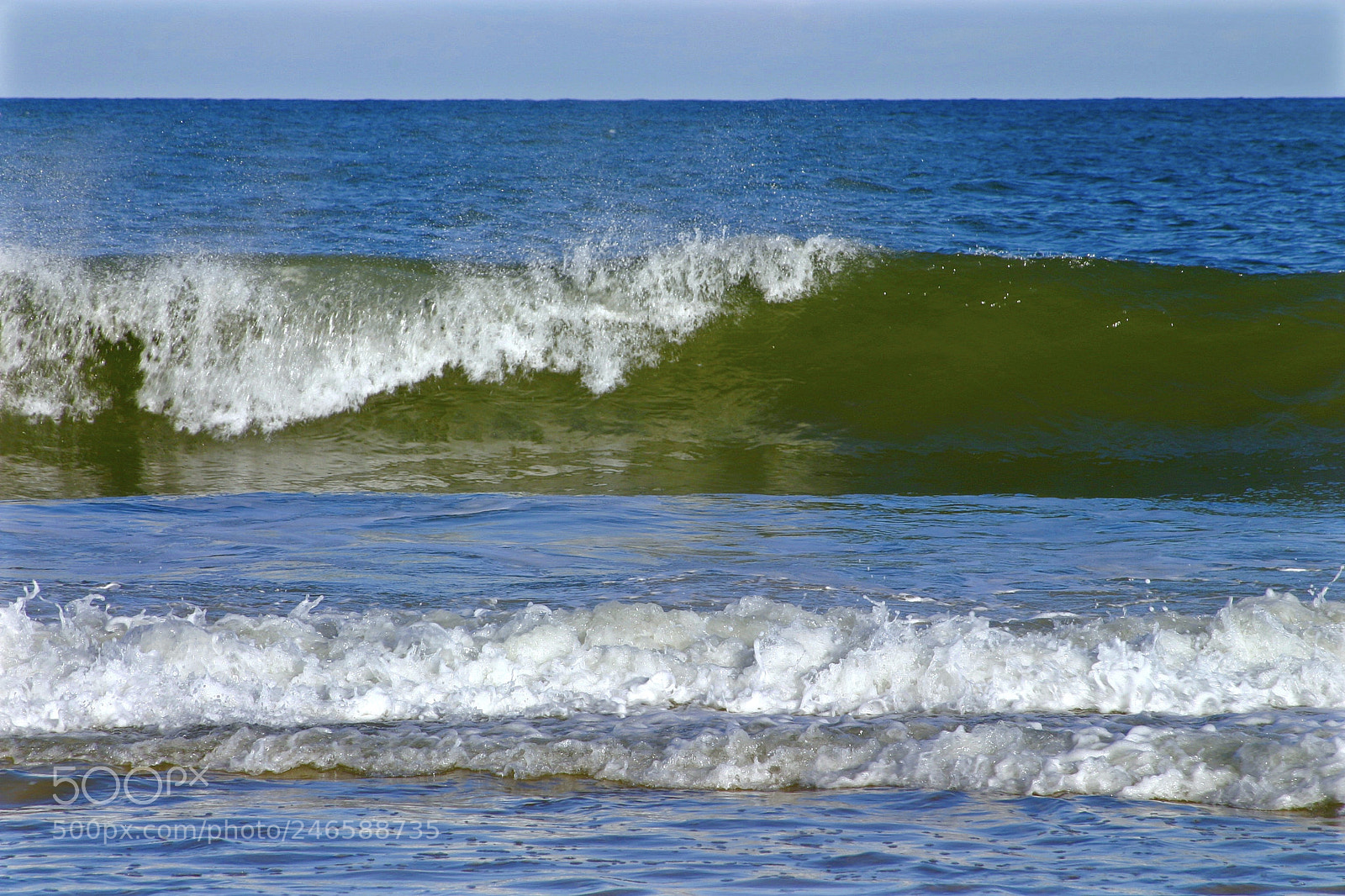 Canon EOS 10D sample photo. Waves photography