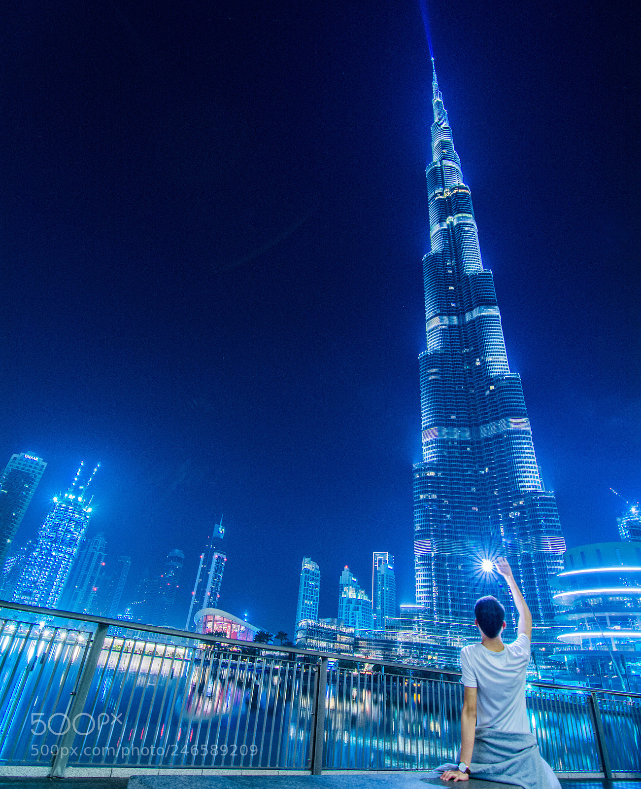 Nikon D7100 sample photo. Burj khalifa tower photography