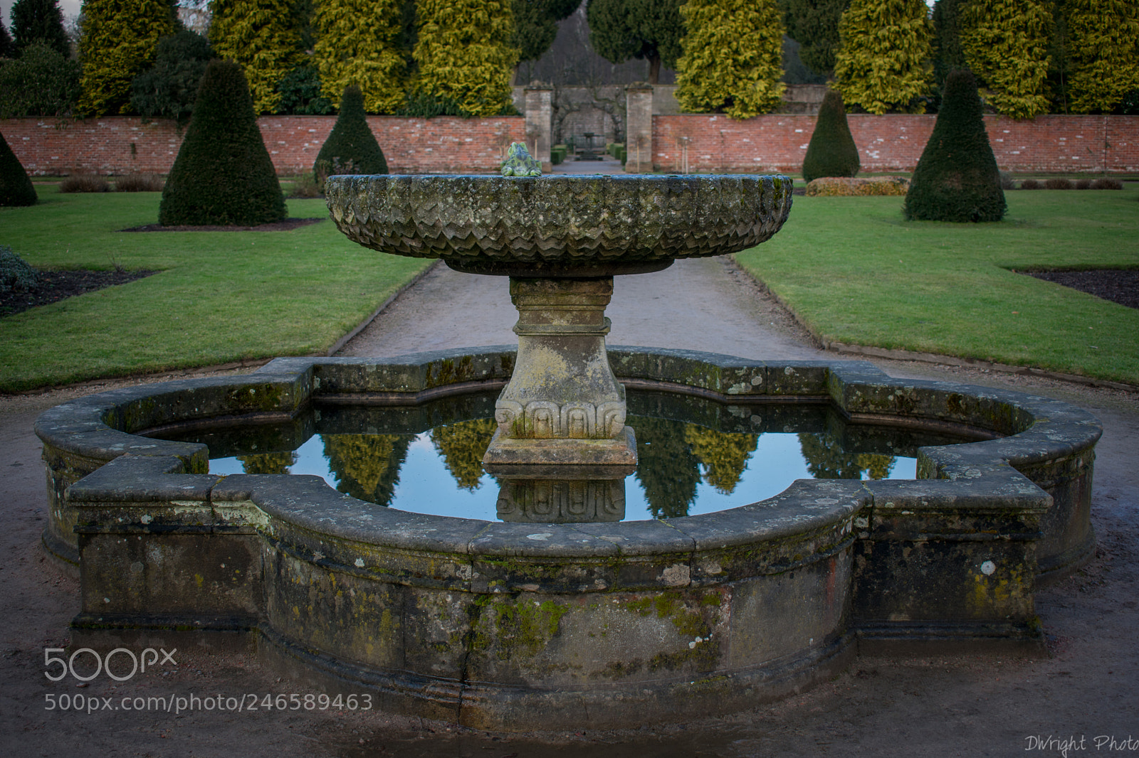 Nikon D3400 sample photo. Newstead fountain photography