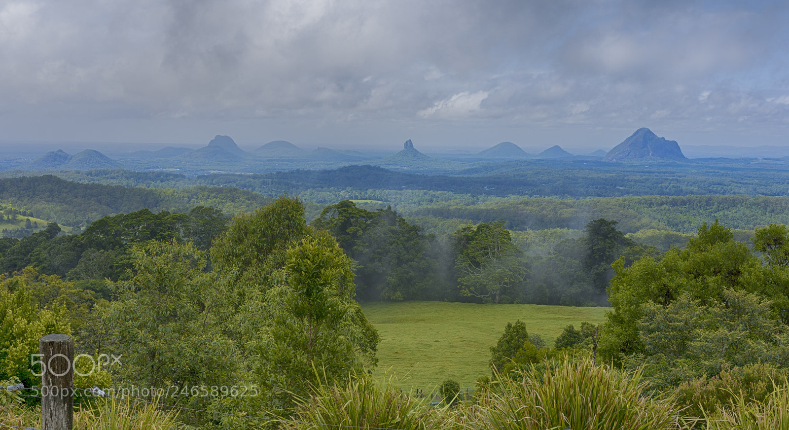 Nikon D7200 sample photo. Glasshouse mountains in the photography