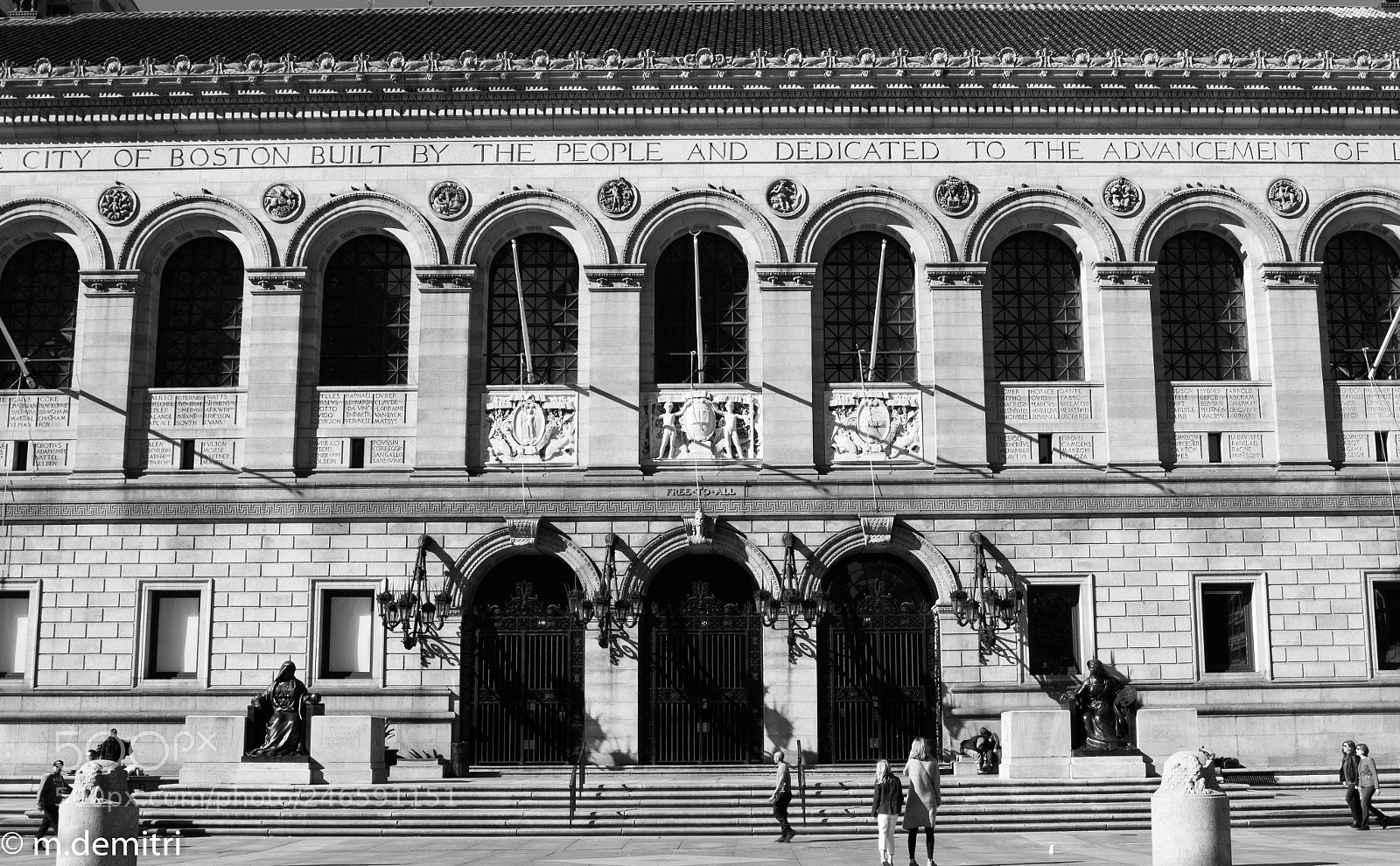 Canon EOS 1200D (EOS Rebel T5 / EOS Kiss X70 / EOS Hi) sample photo. Boston public library photography