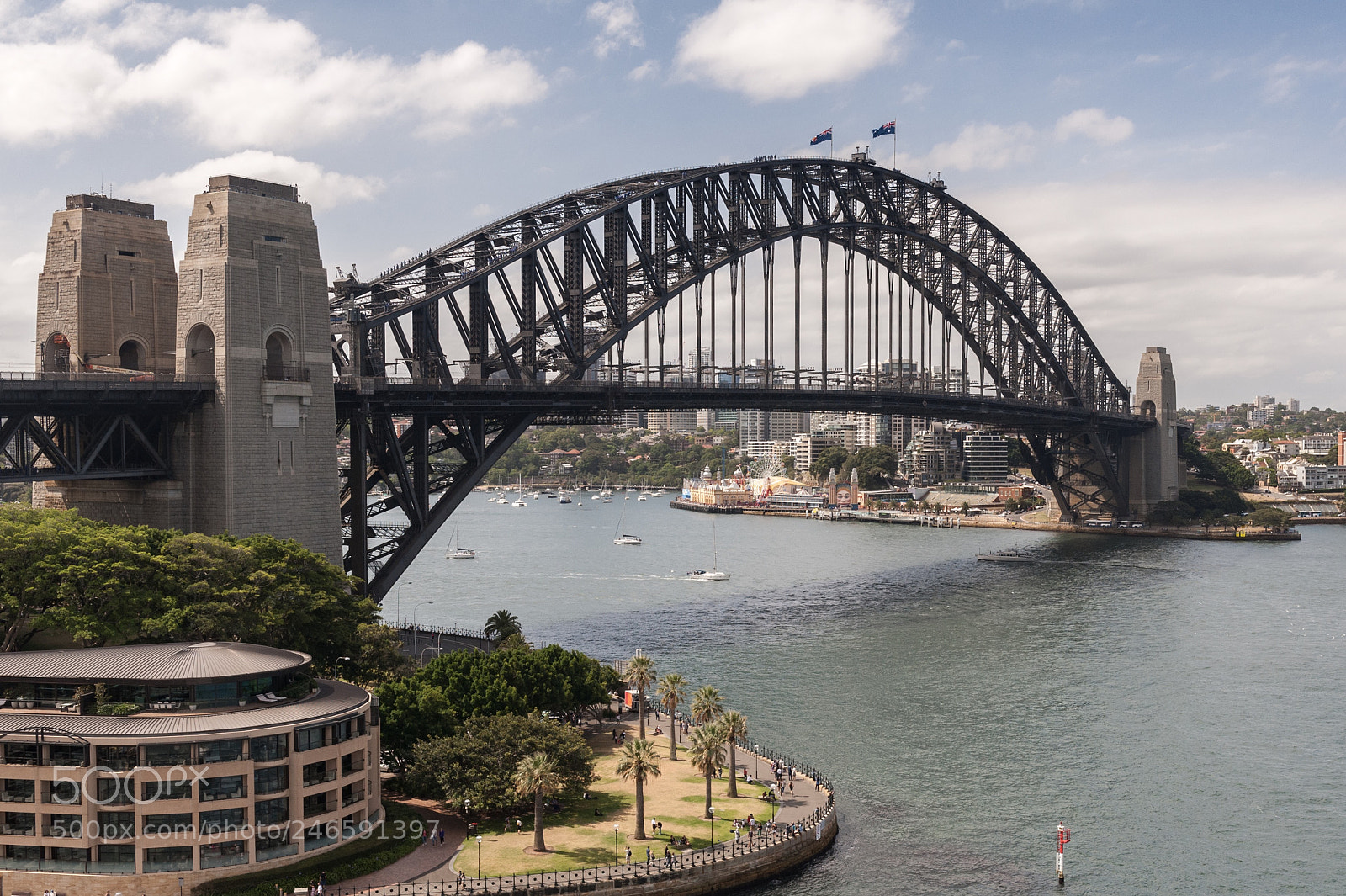 Nikon D700 sample photo. Sydney harbour bridge photography
