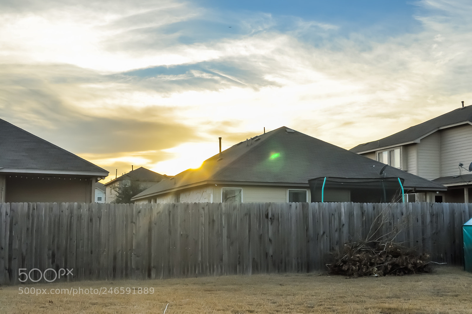 Nikon D5000 sample photo. Sunset at golden hour photography