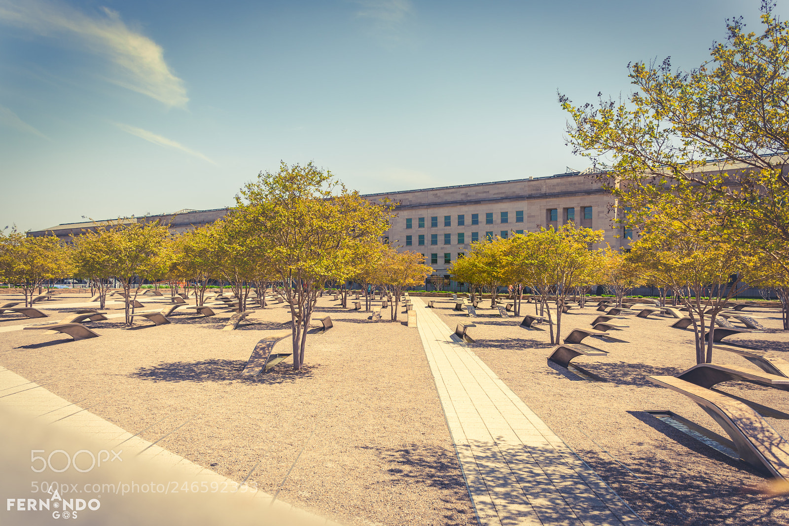Nikon D7200 sample photo. National 9/11 pentagon memorial photography