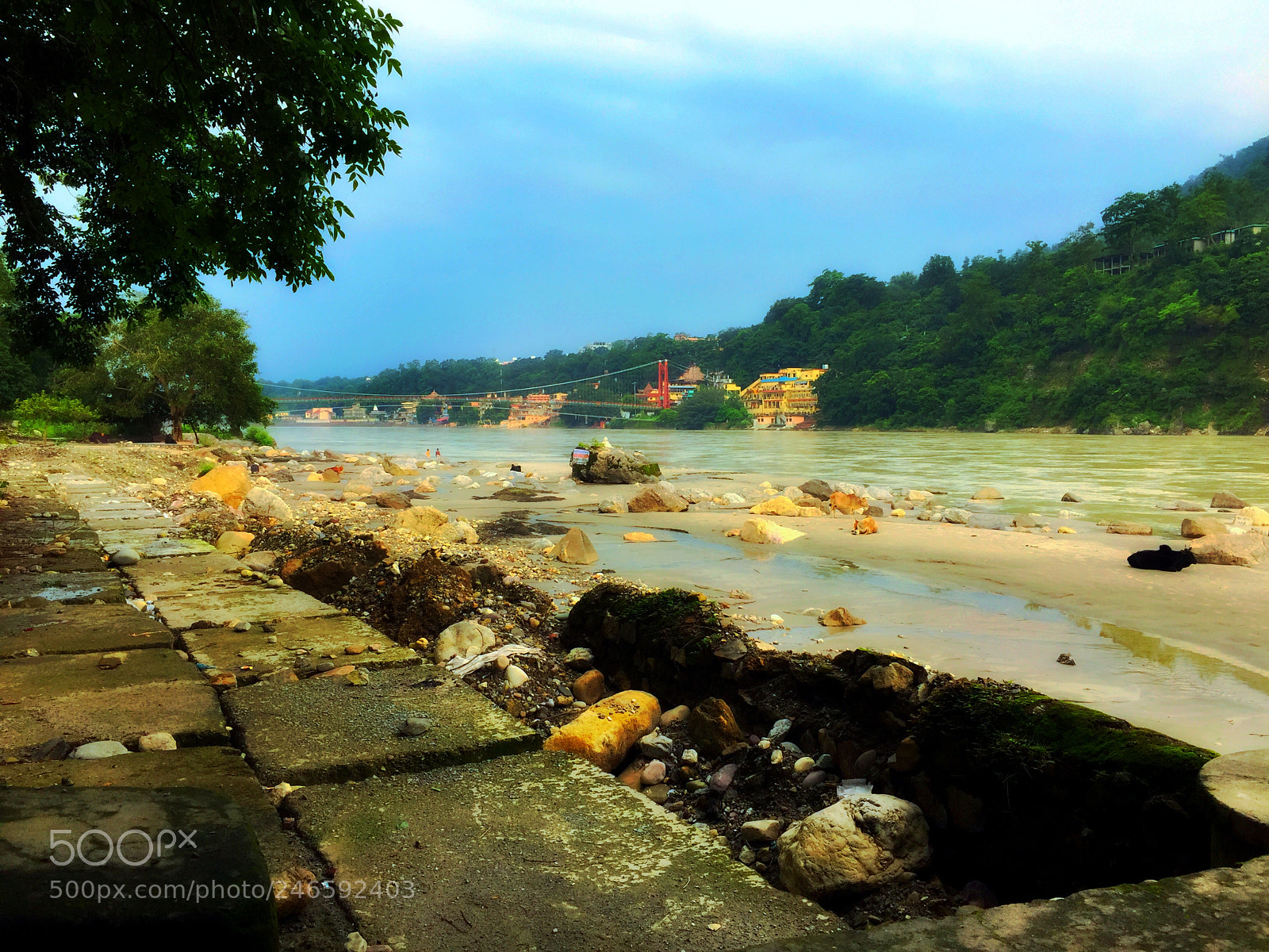 Apple iPhone 6 Plus sample photo. Ganga river in rishikesh photography