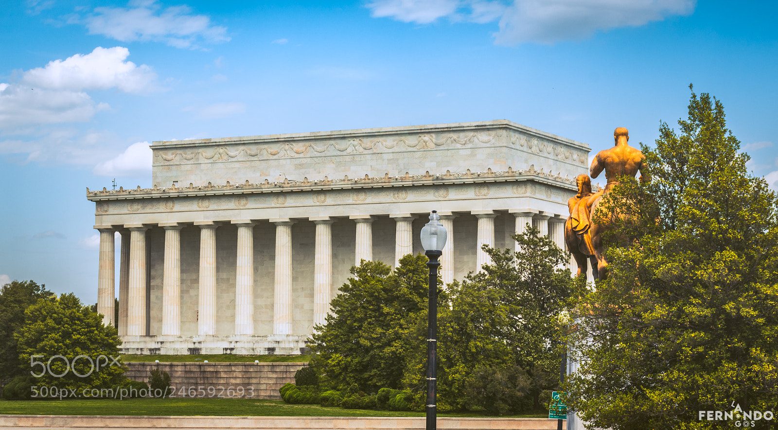Nikon D7200 sample photo. Lincoln memorial photography