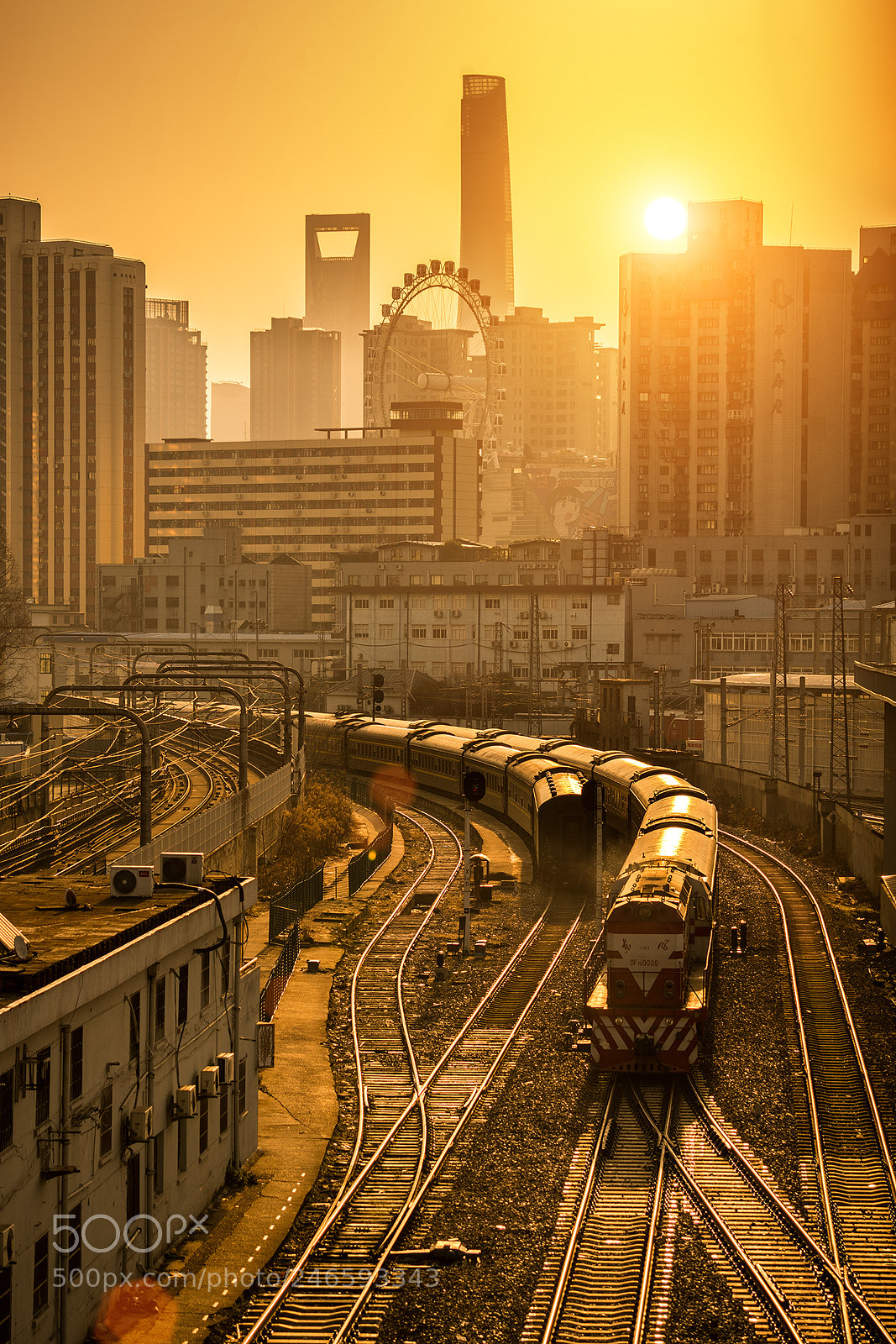 Sony a7R II sample photo. Train photography