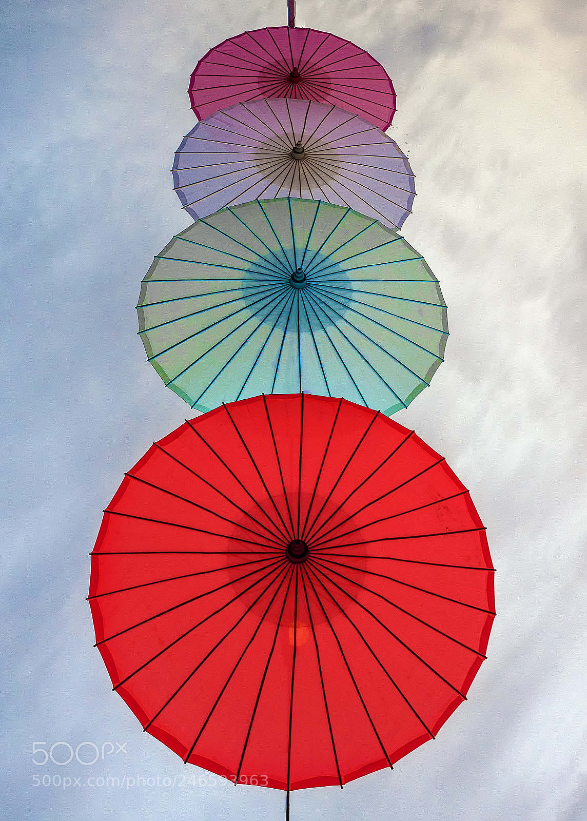 Olympus OM-D E-M1 sample photo. Floating umbrellas photography