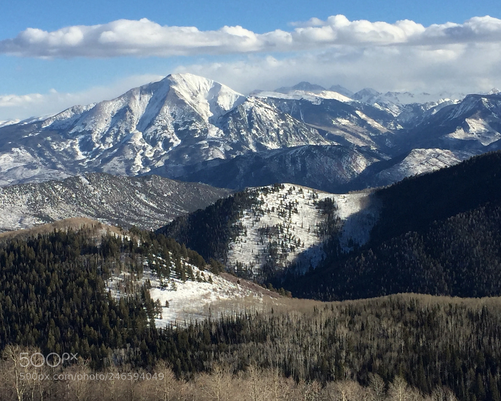 Apple iPhone 6 Plus sample photo. Mount sopris photography