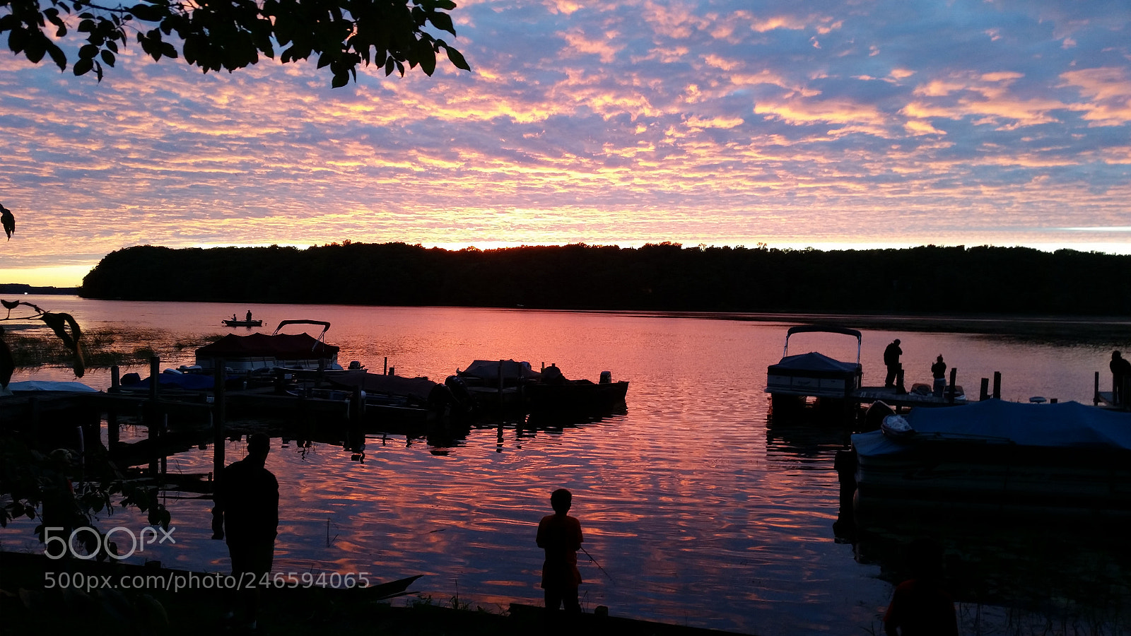 Samsung Galaxy S5 sample photo. Hamlin lake sunset unfiltered photography