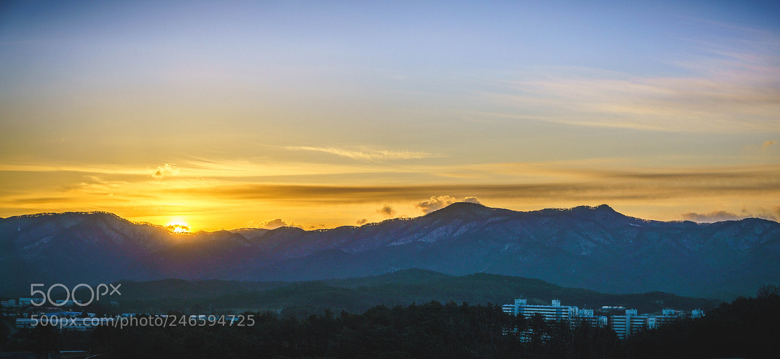 Sony a7R III sample photo. Sunrise in my town photography