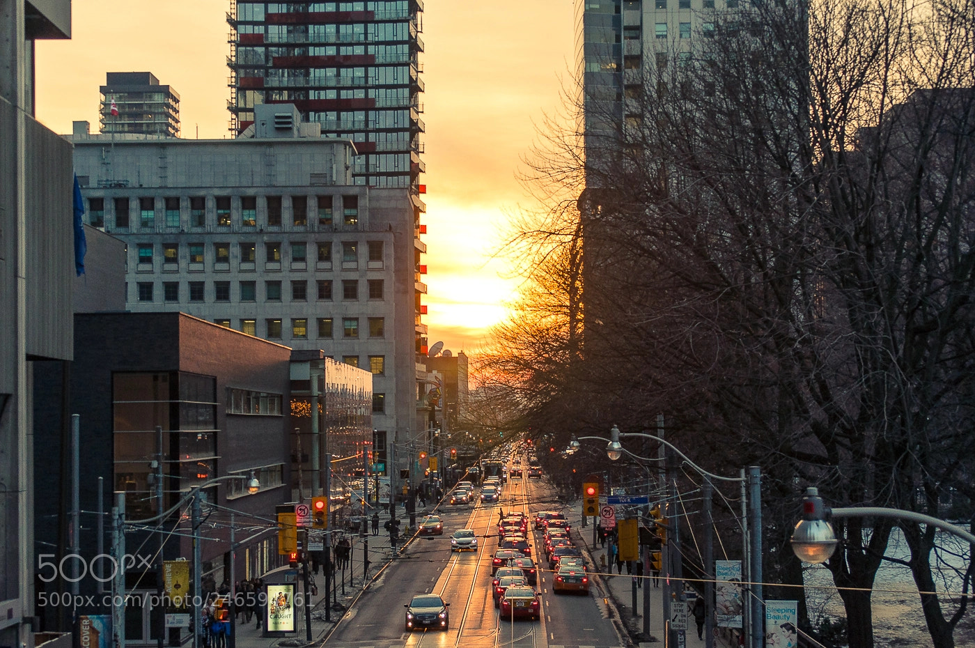 Nikon D90 sample photo. Sunset toronto photography