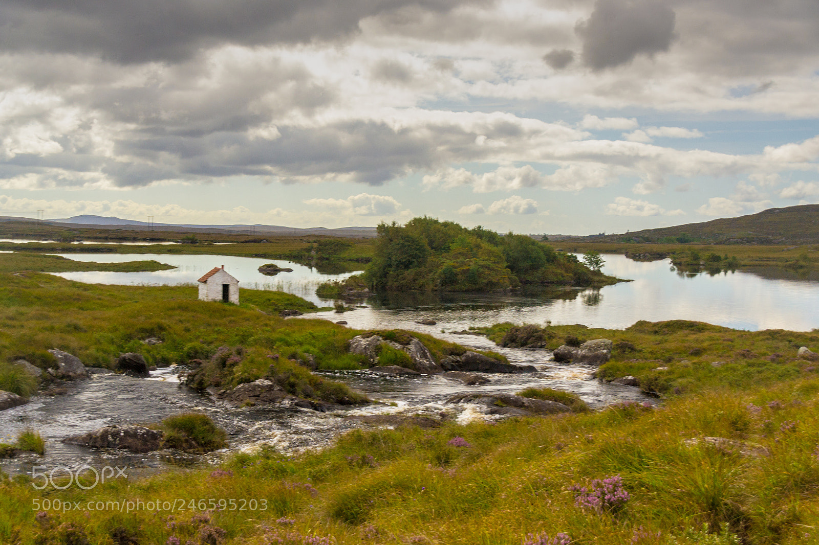 Nikon D3100 sample photo. Lake in connemara national photography