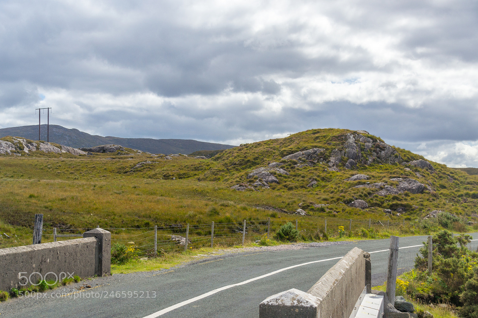 Nikon D3100 sample photo. Connemara national park, ireland photography